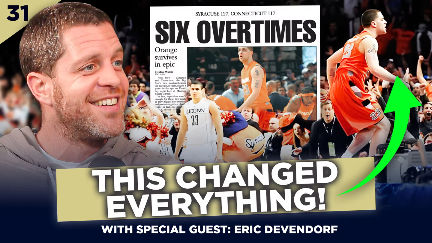 Syracuse's Eric Devendorf Is Glad His Shot Didn’t Count?!