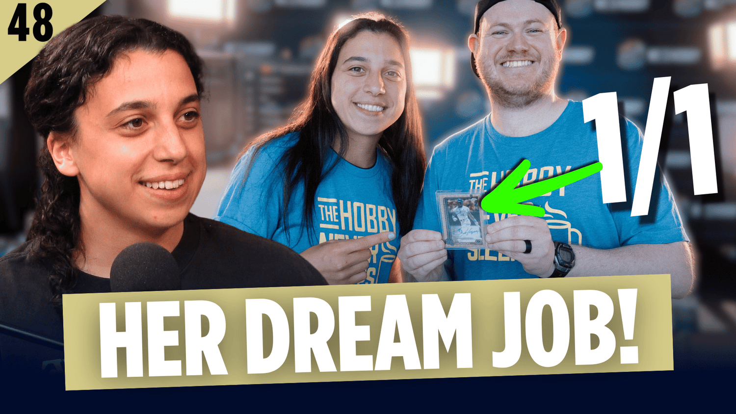 Meg from WeTheHobby’s Fanatics Live baseball channel joins The Hobby Never Sleeps Podcast to talk sports card breaking and the hobby.