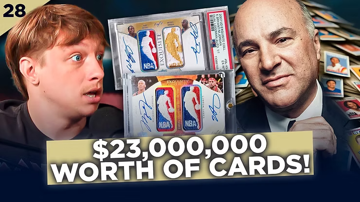 Kevin O'Leary Now Owns the Top 2 Most Expensive NBA Cards in HISTORY