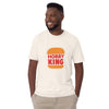 Product mockup - beige tshirt with Hobby King logo